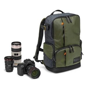 Manfrotto Camera DSLR/CSC Street Backpack & Laptop Case for Olive/Black EUC